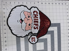 Load image into Gallery viewer, Sequin Santa Chiefs Large Patch
