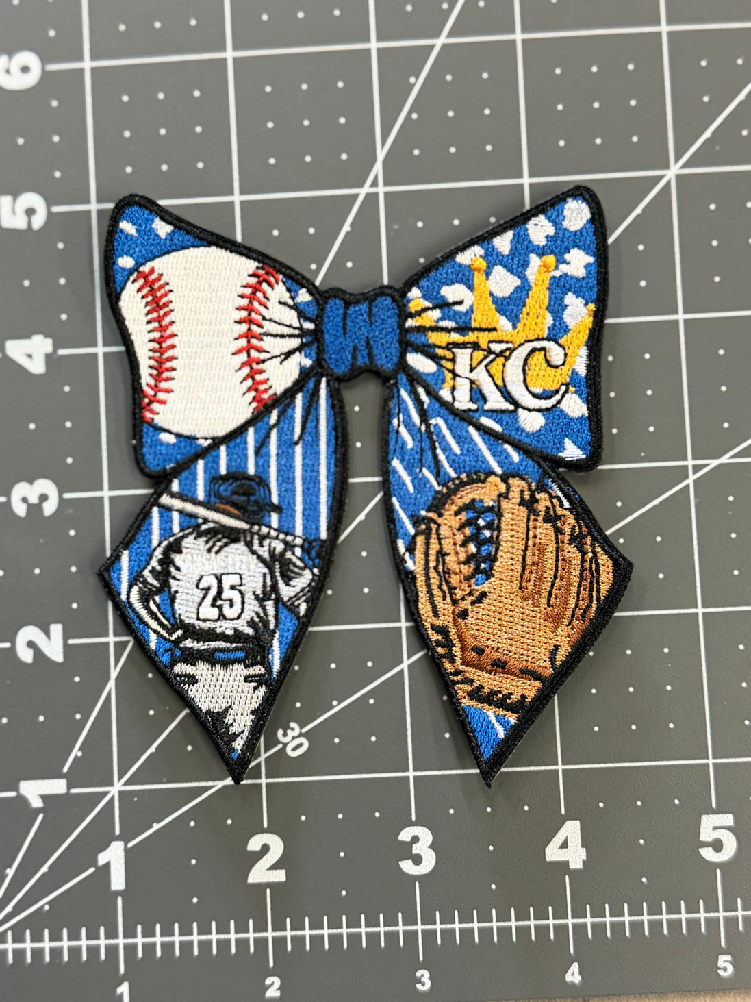 KC Royals Bow Patch