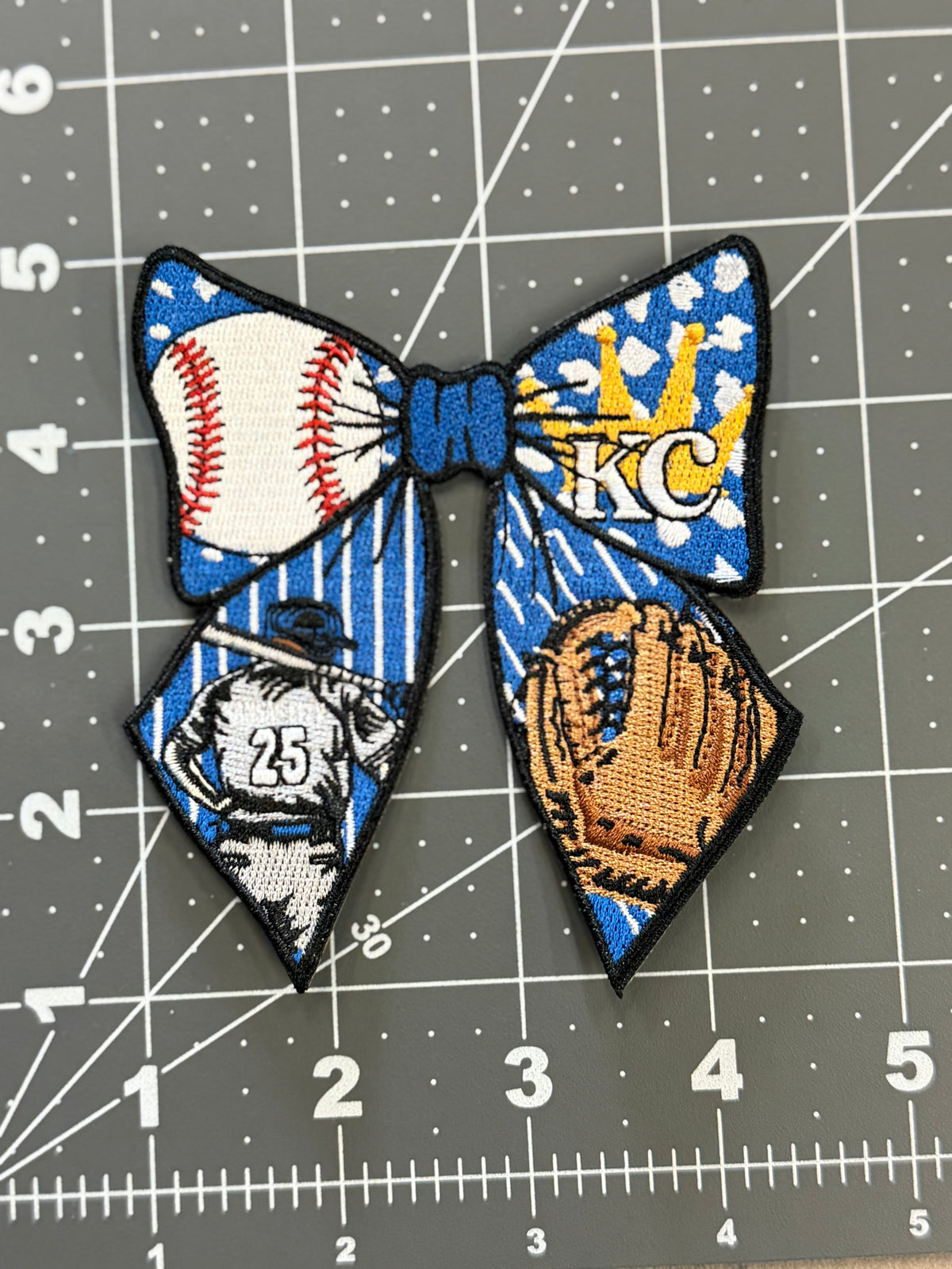 KC Royals Bow Patch
