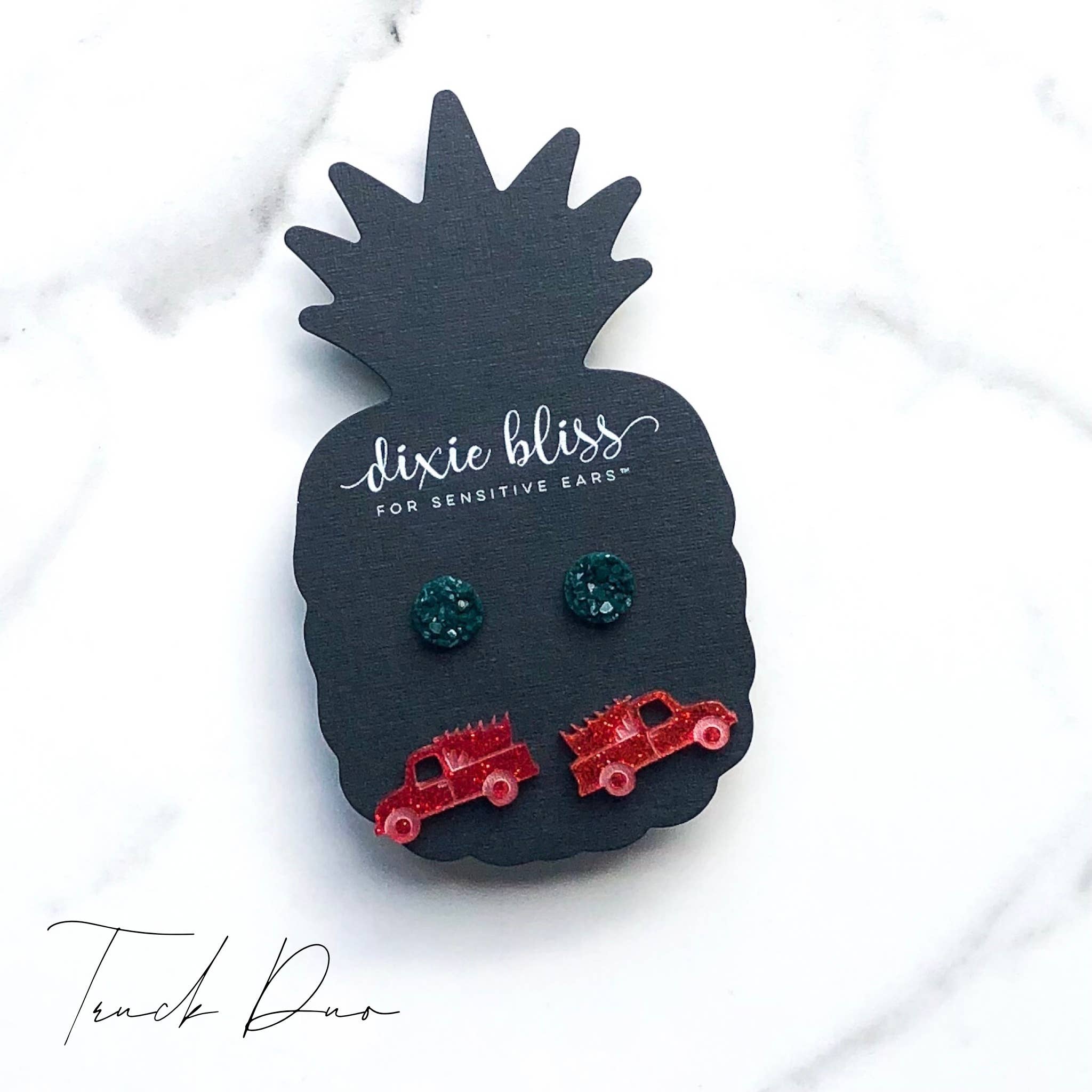 Vintage Truck Earrings