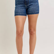 JUDY BLUE High Waisted Tummy Control Slim Short