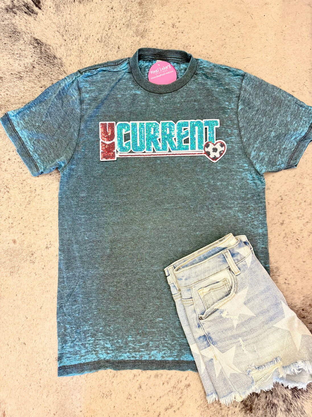 KC Current Soccer Burnout Tee