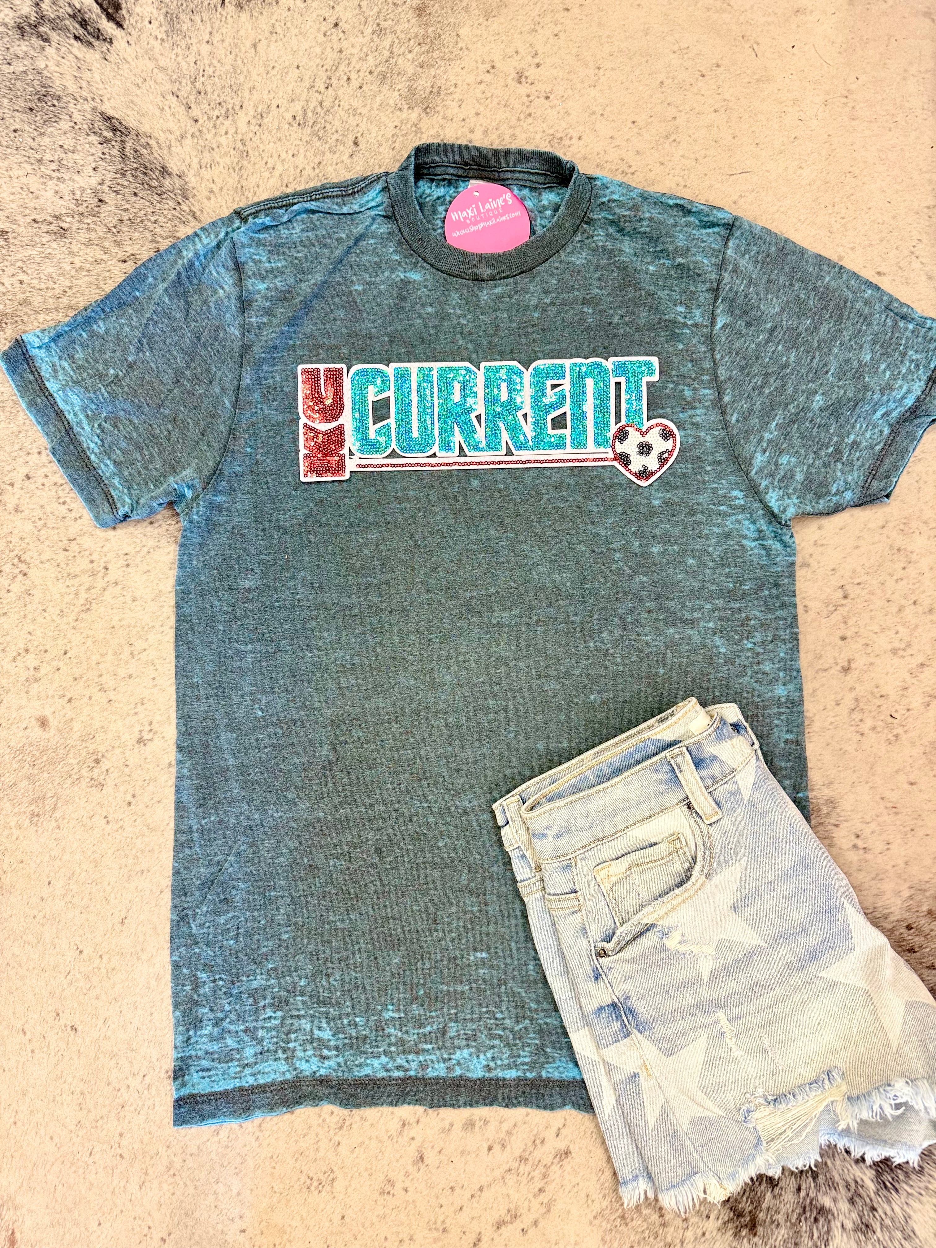 KC Current Soccer Burnout Tee