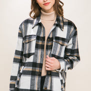 Soft Plaid Shacket
