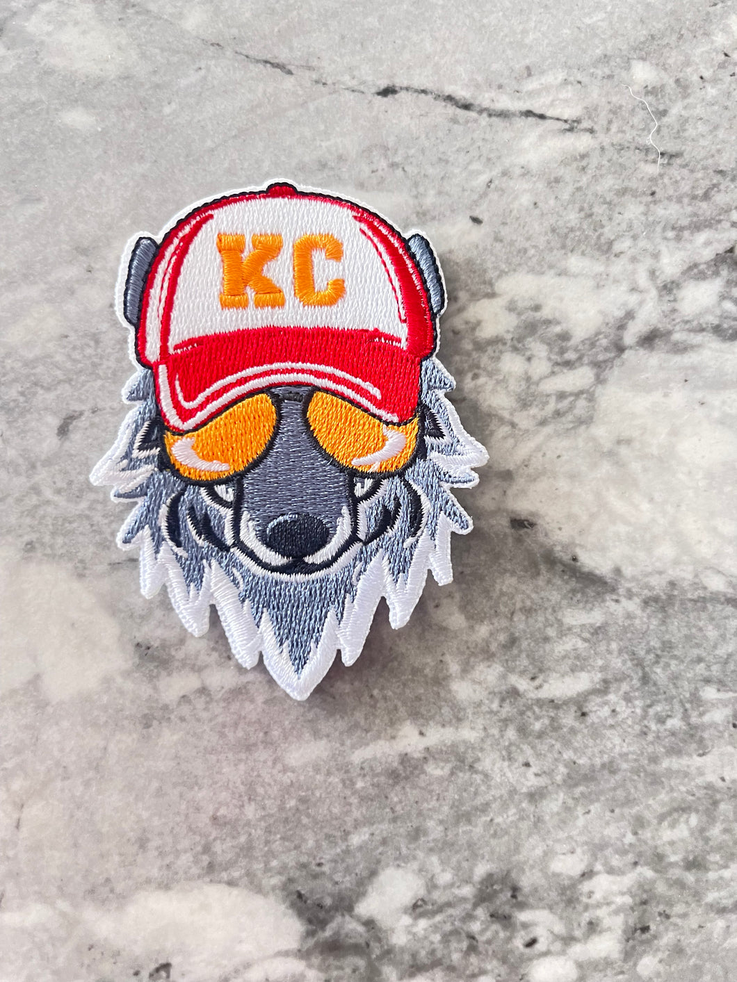 KC Wolfe Iron-On Patch