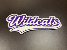 Load image into Gallery viewer, Wildcats Varsity Line Chenille Large Patch
