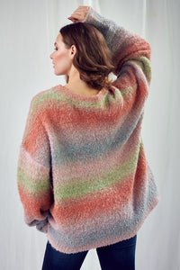 Ombré Oversized Sweater