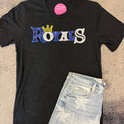 Royals Tee w/Sequin Patch