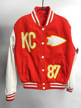 Load image into Gallery viewer, KIDS Embroidered Varsity Jacket (Style 2)
