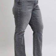 JUDY BLUE High Waisted Rhinestone Straight