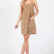 Garment Dye Cami Dress - D40854P