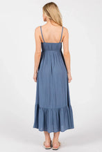 Load image into Gallery viewer, Smocked Ruffled Maxi Dress - ND40923
