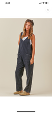 Load image into Gallery viewer, Washed Denim Overall Jumper
