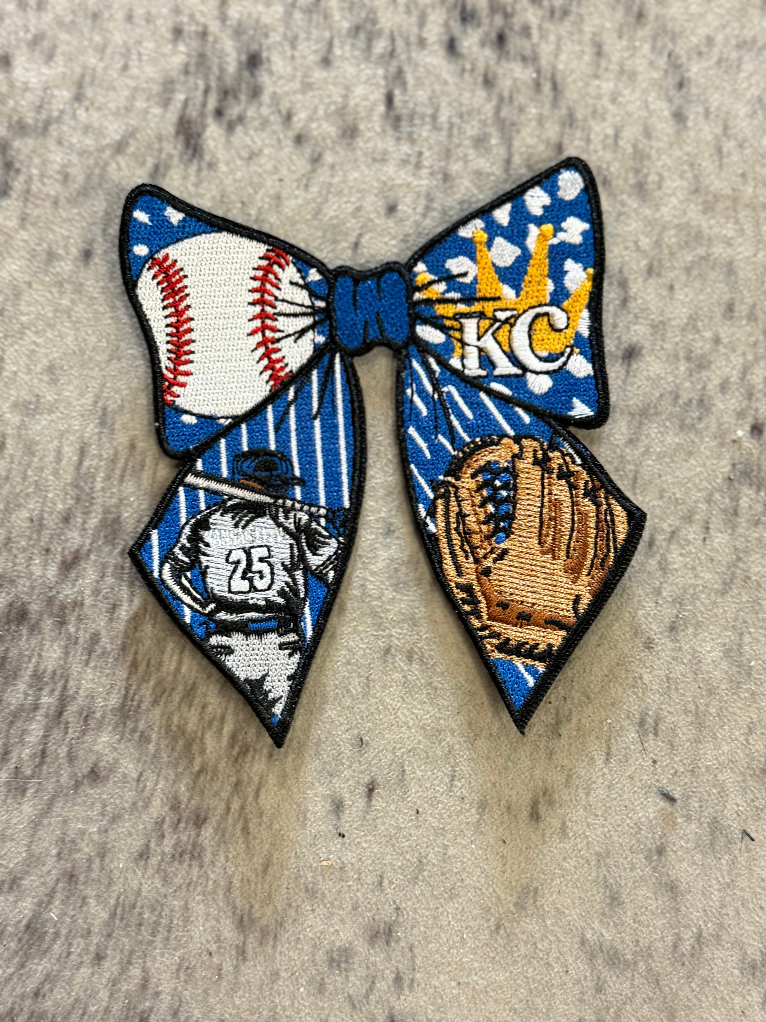 KC Royals Bow Patch