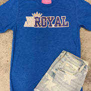 We Are Royals Tee w/Sequin Patch