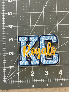 KC Royals Cheetah Patch