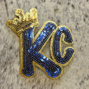 Sequin KC and Crown Royals Patch
