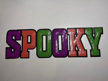 Spooky Sequin Patch