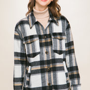 Soft Plaid Shacket