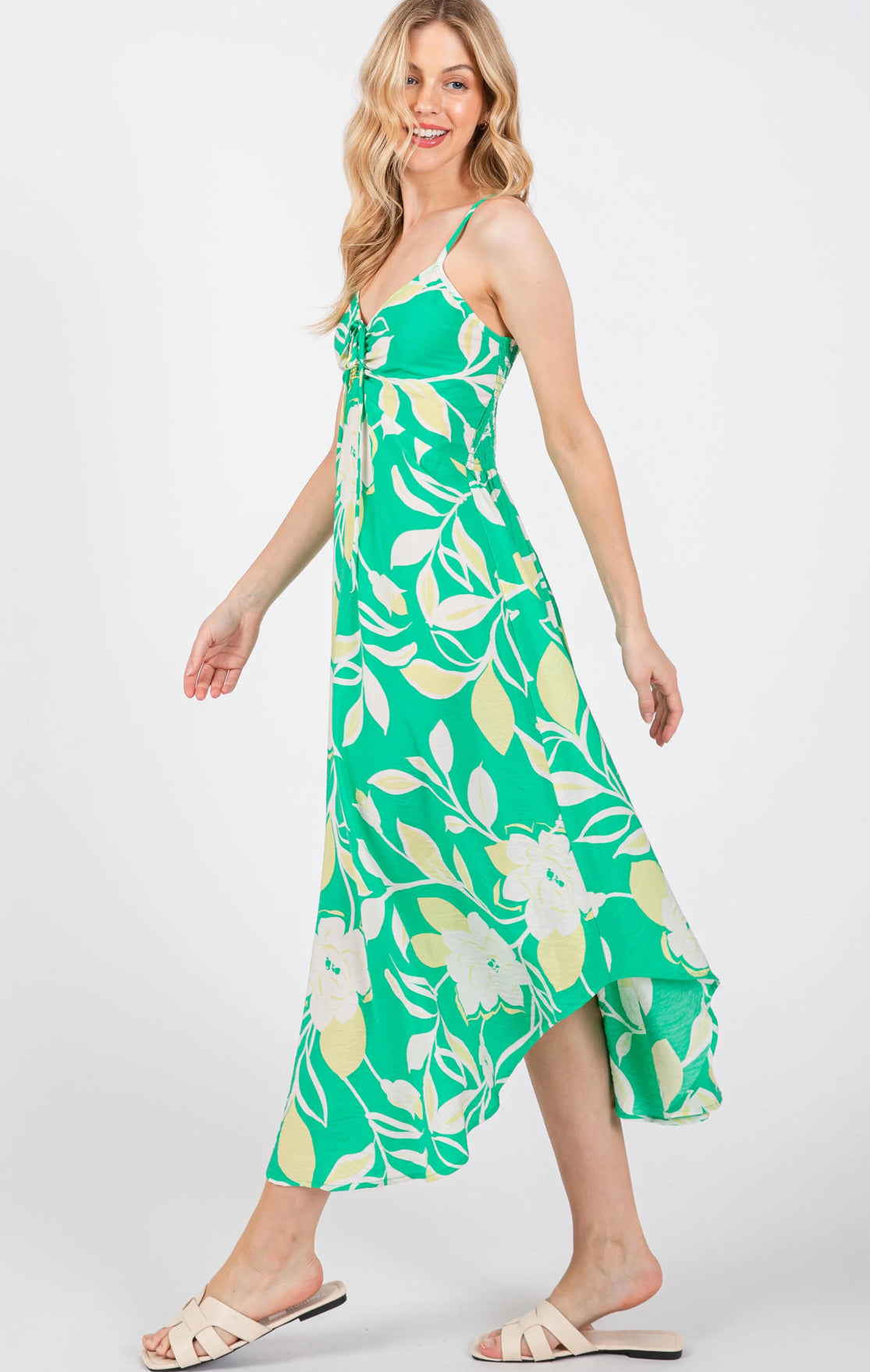 HEMMING MIDI DRESS