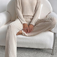 Ribbed Knit Two Piece Set