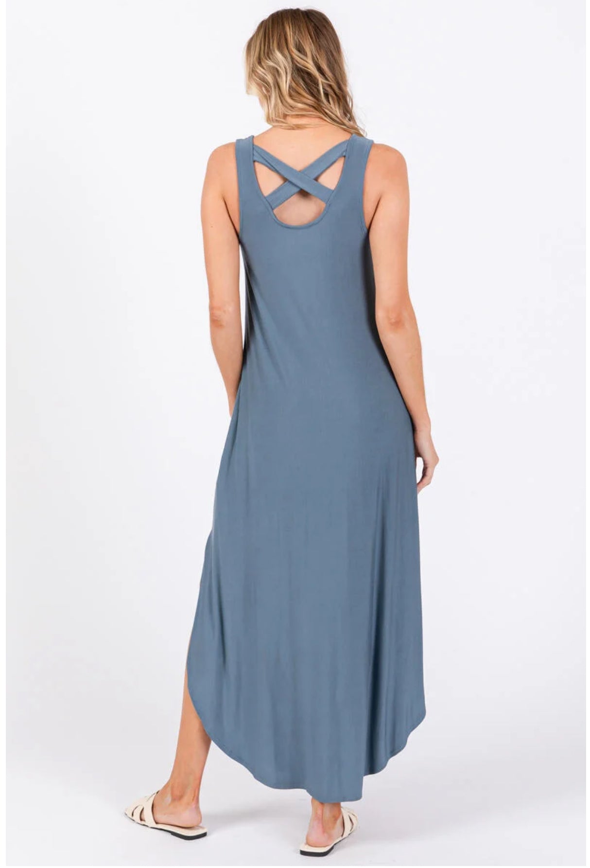 Criss Cross Back Dress