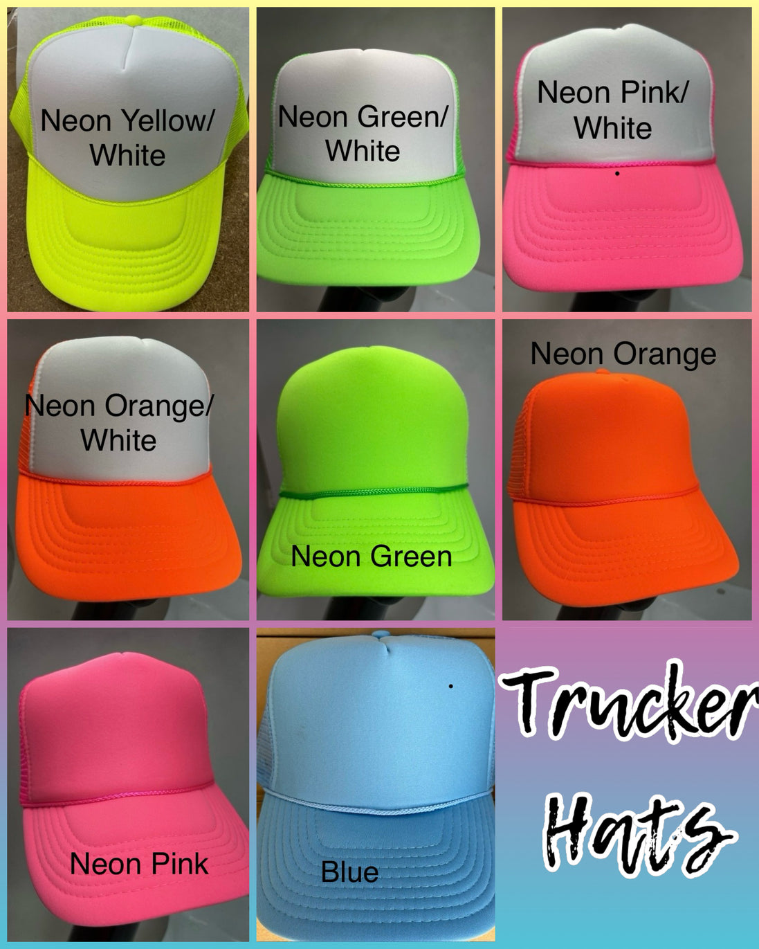 Trucker Hat Bar Ticket