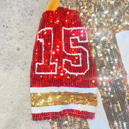 15 Sequin Jersey Dress (Yellow)