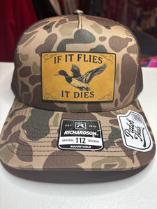 Hat - If it Flies Bark Duck