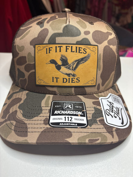 Hat - If it Flies Bark Duck