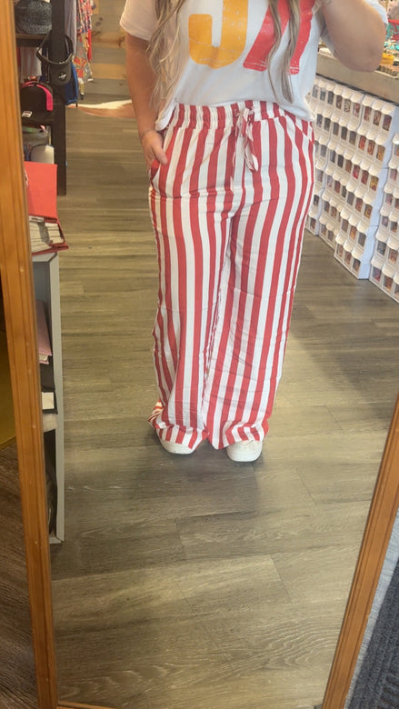 Vertical Stripes Pants