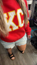 Load image into Gallery viewer, End Zone KC Cropped Sweatshirt **PRESALE**
