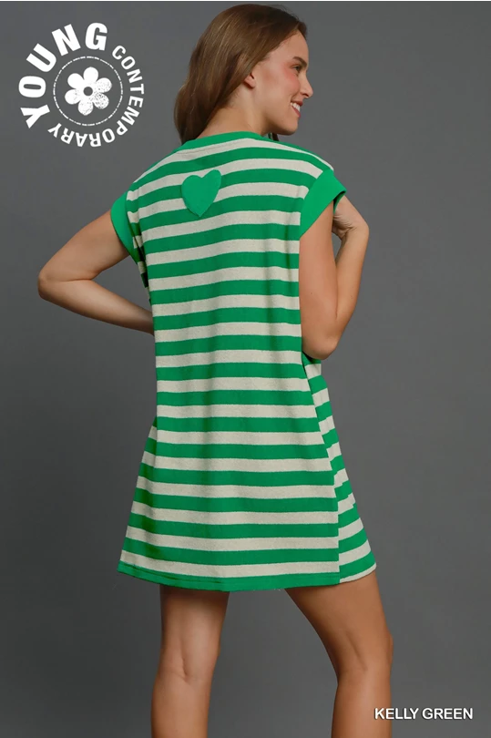 green towel dress Towel Dress (Green)