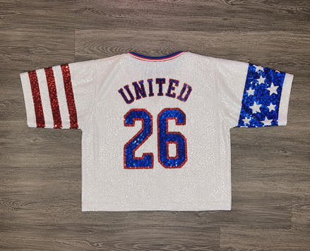 USA Sequin Top