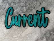 KC Current Script Sequin X-Large Patch