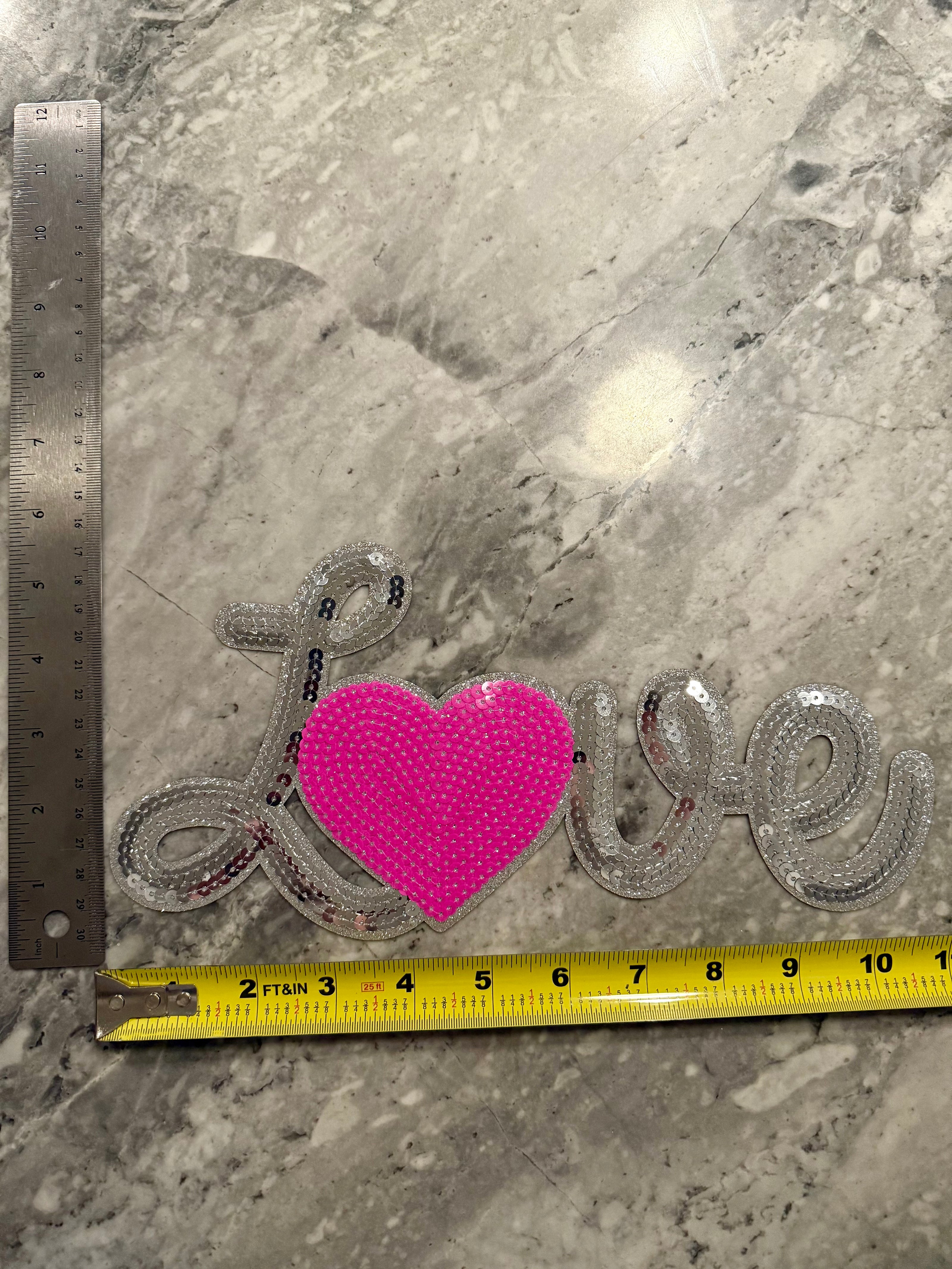 Lover Sequin X-Large Patch (Valentine’s Collection)