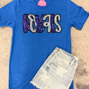 Royals Tee w/Sequin Patch