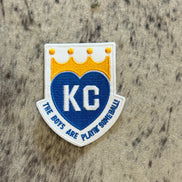 KC Royals Boys Playin Ball Patch