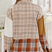 Color Block Plaid