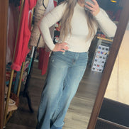 JUDY BLUE High Waisted Column Straight