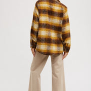 Button Down Flannel Shacket