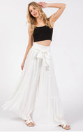 Tiered Wide Leg Pant