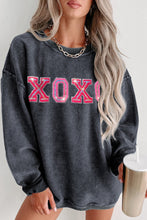 Load image into Gallery viewer, Valentine XOXO Sequin Sweatshirt

