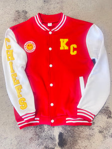 Varsity Jacket w/chenille letters