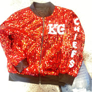 #15 Chiefs Sequins Jacket