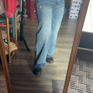 JUDY BLUE High Waisted Column Straight