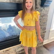 KIDS 2 Piece Skirt and Top Set