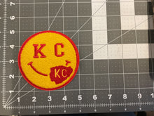 Load image into Gallery viewer, KC Smiley Chenille Patch
