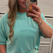 Ribbed Knit Lounge Top ONLY