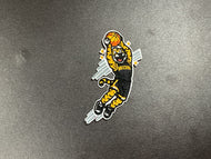 Dunking Truman the Tiger Embroidered Small Patch